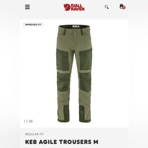 Fjallraven Keb Agile Trousers
